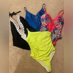 One-Piece Lrg Swimsuits